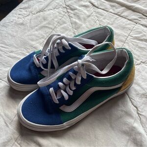 Vans Kids Sneakers -‎ Blue, Green, Yellow